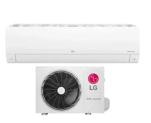 Ar Condicionado Split 9.000 Btus Lg S3-Q09aa31a | Ciclo Frio, Dual Inverter, Wi-Fi Com Voice + Ia, Branco